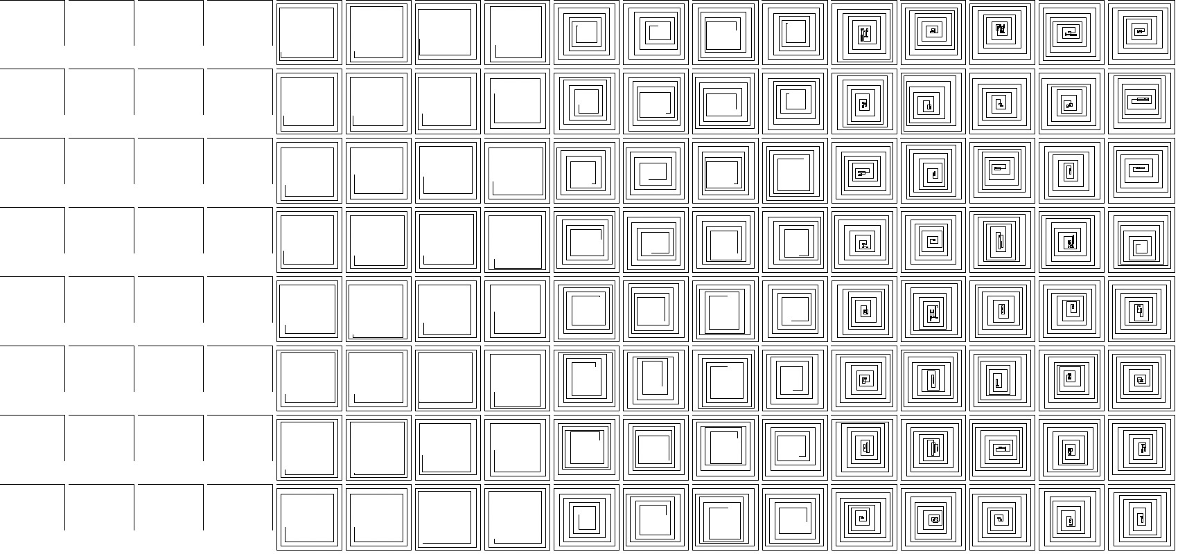 Multiple pens drawing simultaneously