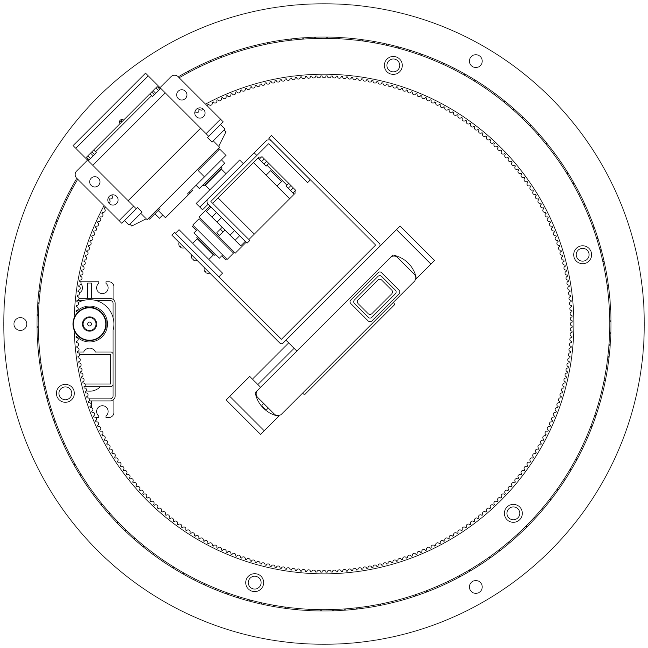 Bearing mount design