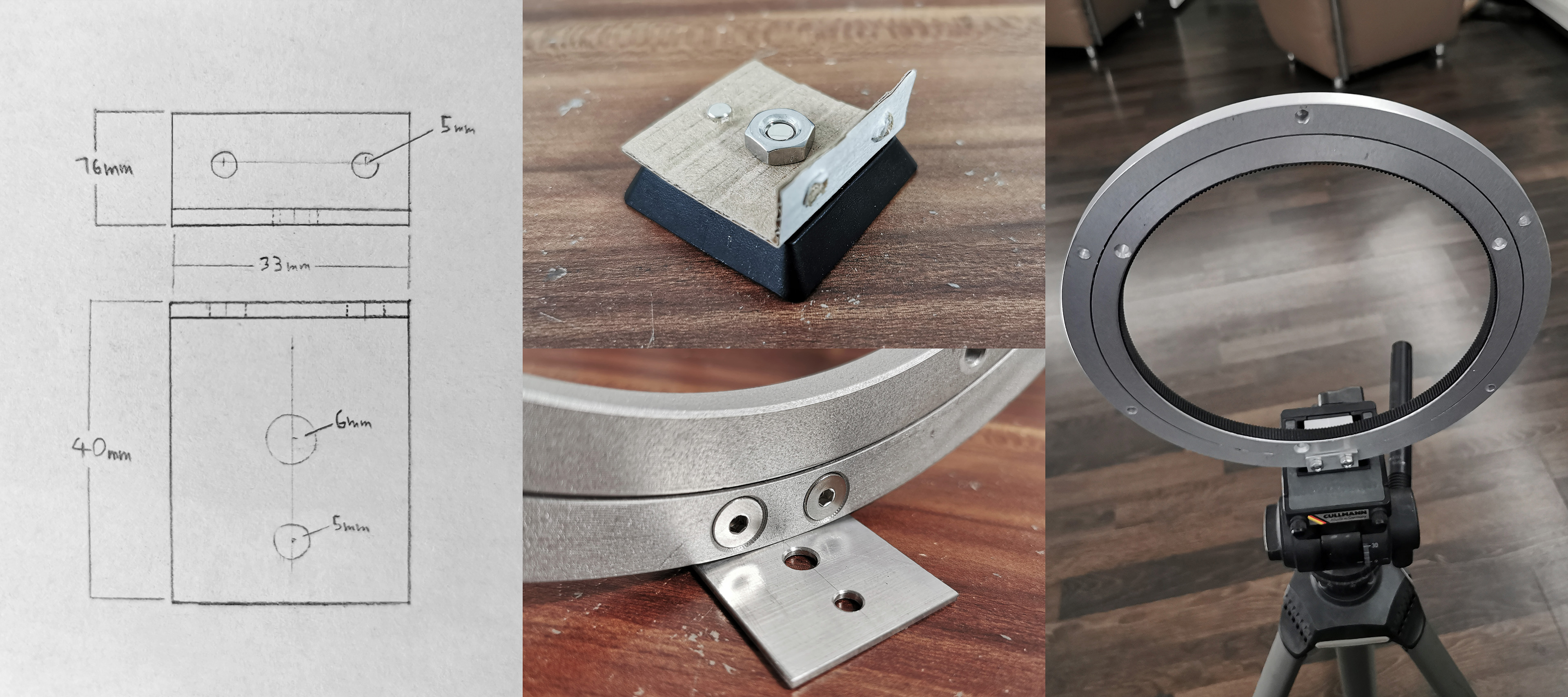 Quick release plate attachment