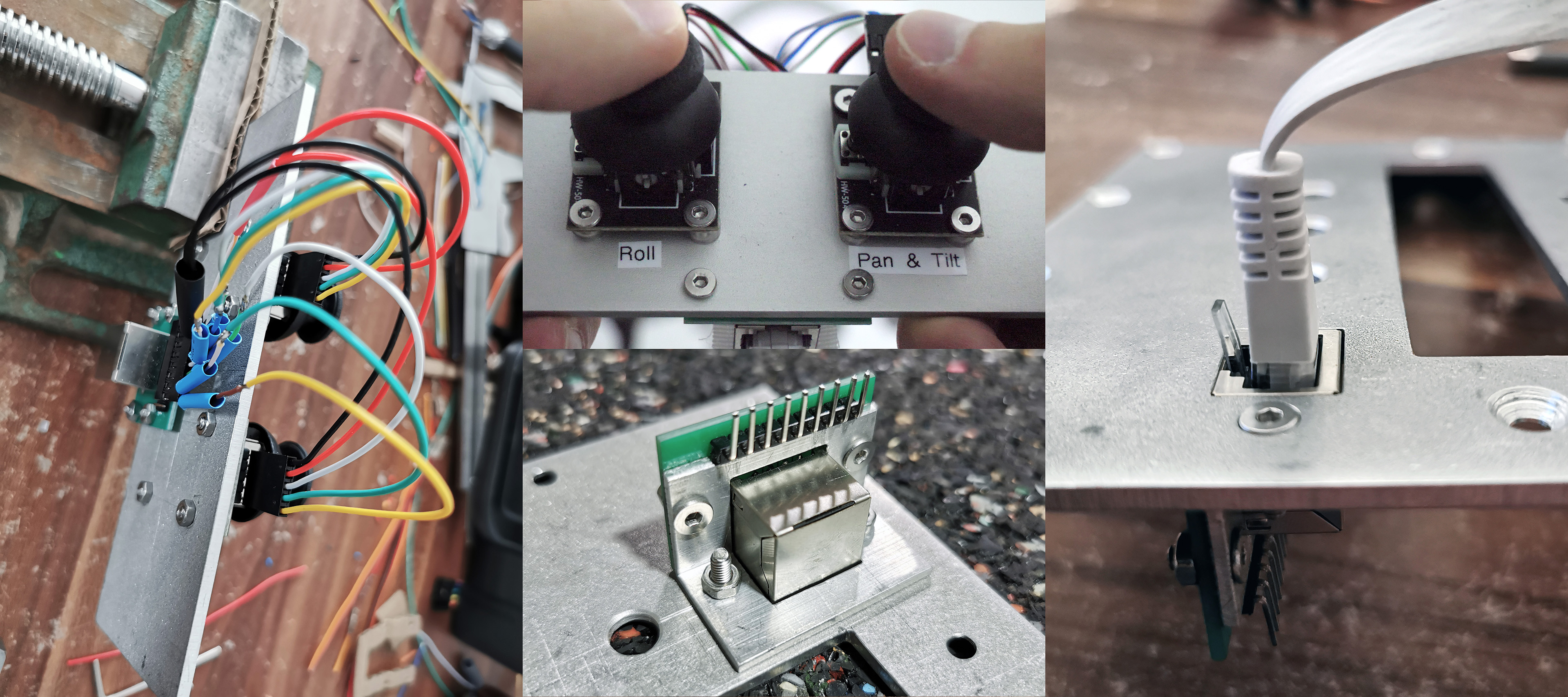 Network port for analog sticks